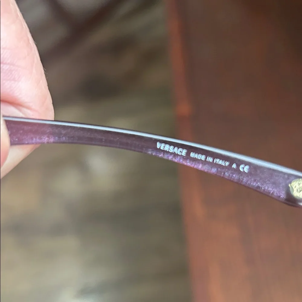 Versace Women's Sunglasses - Chic Purple Tint - Picture 8 of 14